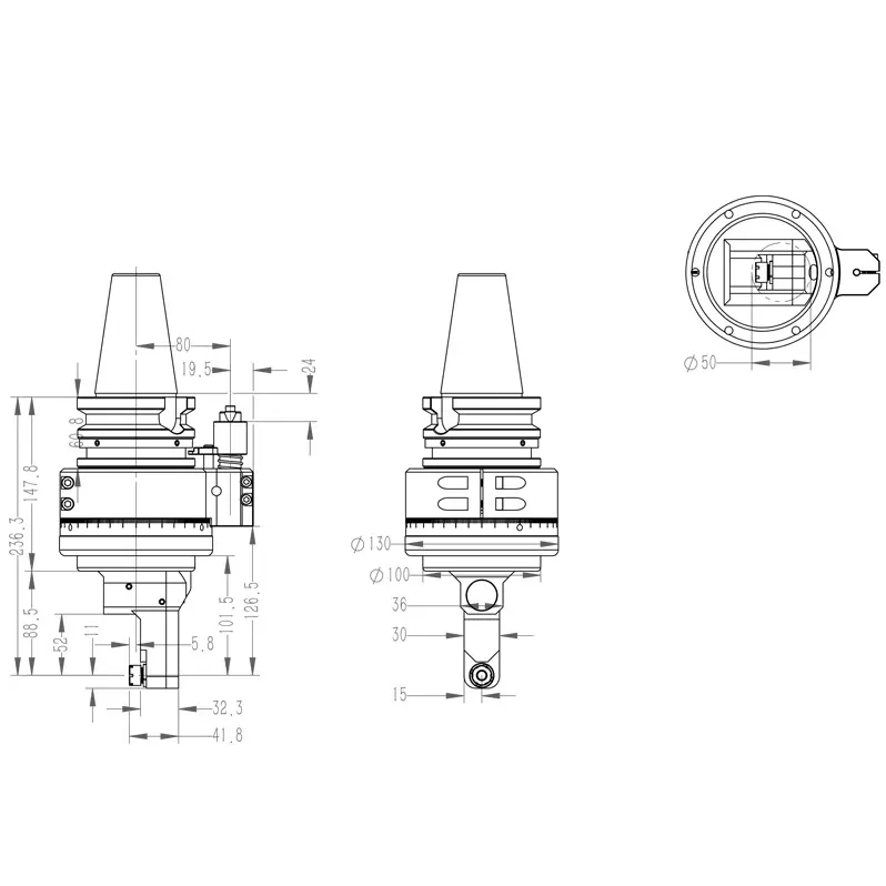 Angle Heads DK90-BT50-DC7-52-product