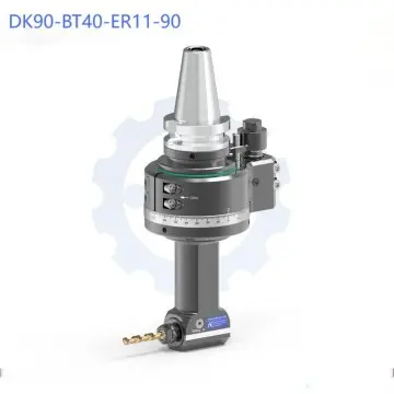 Milling Angle Head DK90-BT40-ER11-90