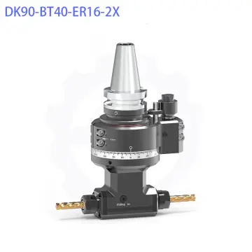 CNC Angle Head DK90-BT40-ER16-2X