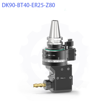 Angle Head DK90-BT40-ER25-Z80