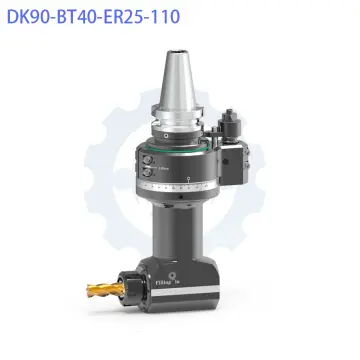 Angle Milling Head DK90-BT40-ER25-110
